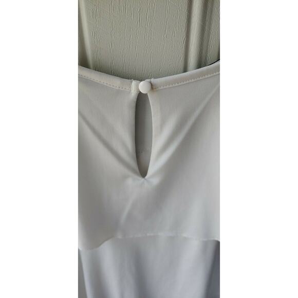 Tiered Ruffle Tank Large • Romantic / Coquette Style Top - Picture 3 of 4